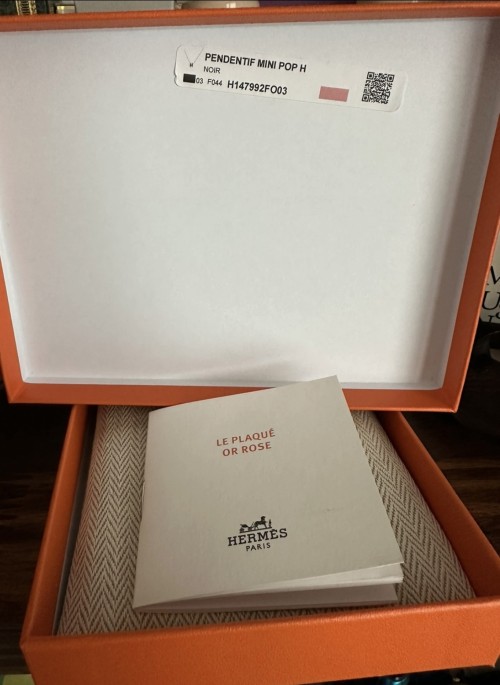 에르메스 미니팝 로즈블랙